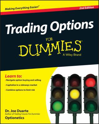 Trading Options for Dummies 1118982630 Book Cover