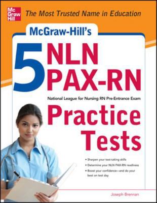 McGraw-Hill's 5 Nln Pax-RN Practice Tests: 3 Re... 007178988X Book Cover