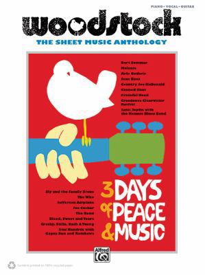 Woodstock Sheet Music Anthology: Piano/Vocal/Ch... 0739065327 Book Cover