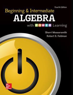 Beginning and Intermediate Algebra with P.O.W.E... 0073512915 Book Cover