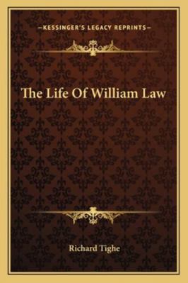 The Life Of William Law 1162880465 Book Cover