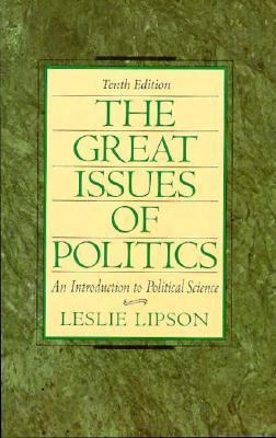 The Great Issues of Politics 0135412374 Book Cover