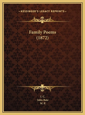 Family Poems (1872) 1169456898 Book Cover