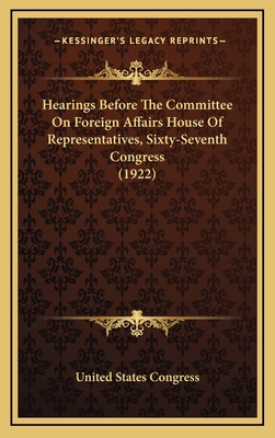 Hearings Before The Committee On Foreign Affair... 1168811791 Book Cover