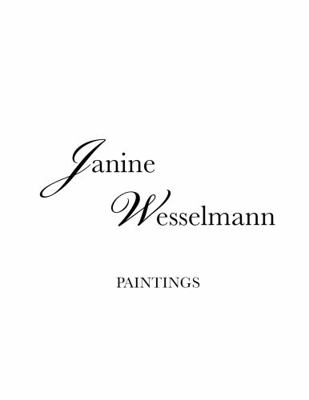 Hardcover Janine Wesselmann's Paintings Book