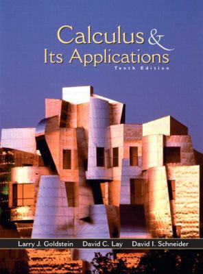 Calculus and Its Applications, 10th Edition 0130466107 Book Cover