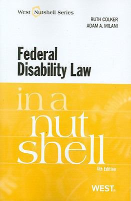 Federal Disability Law in a Nutshell (Nutshells) 0314264612 Book Cover