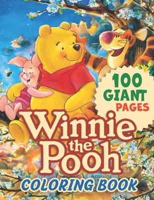 Winnie the Pooh Coloring Book: GREAT Coloring Book for Fans and Kids with QUALITY IMAGES and LARGE PAGES B0892HV122 Book Cover