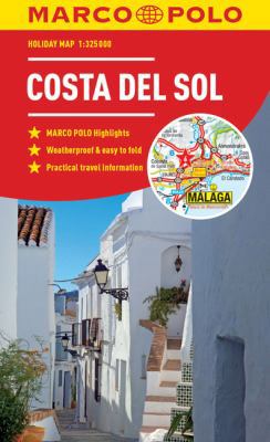 Costa del Sol Marco Polo Holiday Map 3829770316 Book Cover