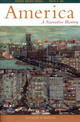America : A Narrative History 0393973492 Book Cover