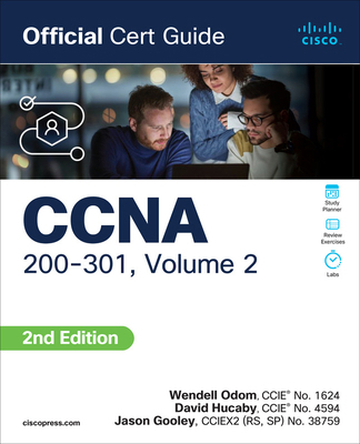 CCNA 200-301 Official Cert Guide, Volume 2 0138214956 Book Cover