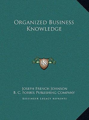 Organized Business Knowledge 1169747612 Book Cover