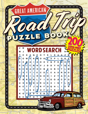 Great American Road Trip Puzzle Book 194518714X Book Cover