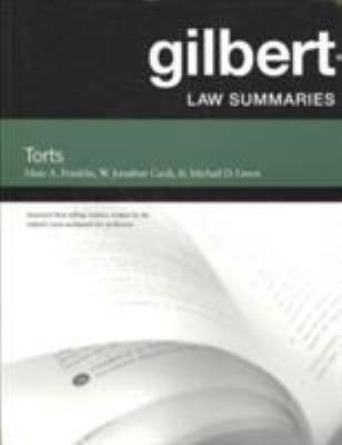 Gilbert Law Summaries on Torts, 24th 0314181148 Book Cover