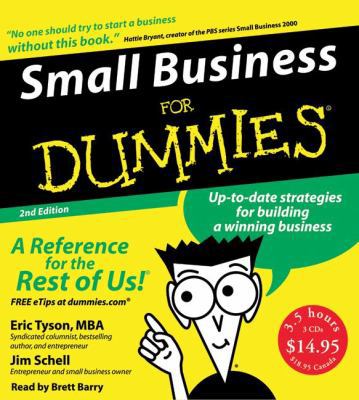 Small Business for Dummies 0061175943 Book Cover