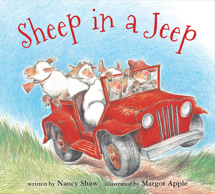 Sheep in a Jeep Board Book 0547338058 Book Cover
