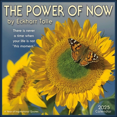 The Power of Now 2025 Wall Calendar: A Year of ... 1524891134 Book Cover