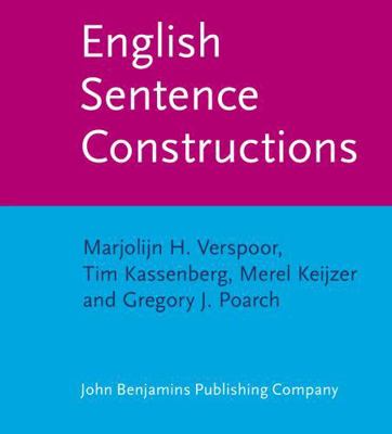 English Sentence Constructions (Not in series) 9027211493 Book Cover