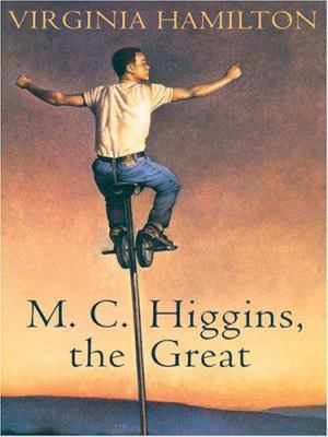 M C Higgins the Great Author [Large Print] 0786275413 Book Cover