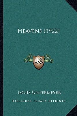 Heavens (1922) 1163891886 Book Cover