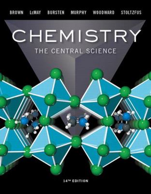 Chemistry: The Central Science 0134414233 Book Cover