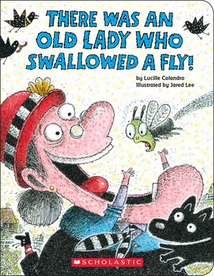 There Was an Old Lady Who Swallowed a Fly! (Boa... 0545831520 Book Cover