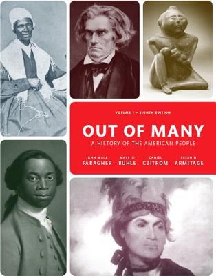 Out of Many, Volume 1 (8th Edition) 020596205X Book Cover