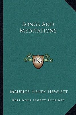 Songs And Meditations 1162936339 Book Cover