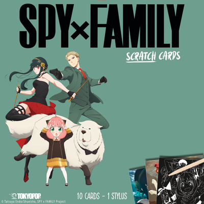 Spy X Family S1 Scratch Cards 1427884374 Book Cover