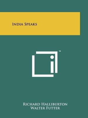India Speaks 1258209004 Book Cover
