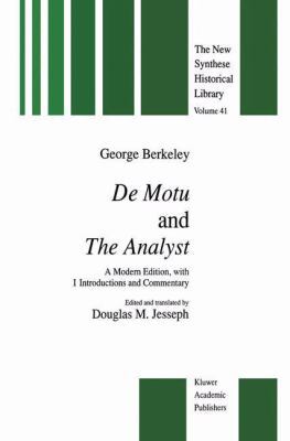 de Motu and the Analyst: A Modern Edition, with... 9401051445 Book Cover