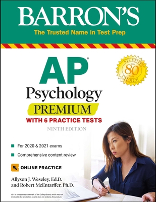 AP Psychology Premium: With 6 Practice Tests 1438012926 Book Cover