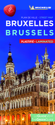 Michelin Brussels City Map - Laminated 2067266802 Book Cover