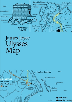 James Joyce: Ulysses Map 9198945653 Book Cover
