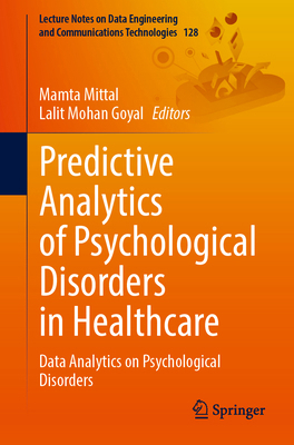 Predictive Analytics of Psychological Disorders... 981191723X Book Cover