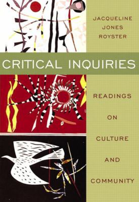 Critical Inquiries: Readings on Culture and Com... 032101586X Book Cover