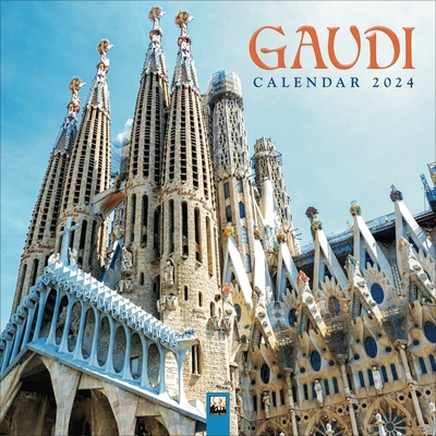 Gaudí Wall Calendar 2024 (Art Calendar) 1804174513 Book Cover