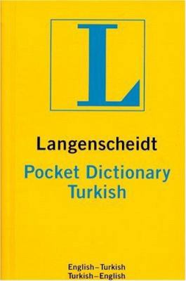 Langenscheidt's Pocket Turkish Dictionary: Engl... B004ZKMOKK Book Cover