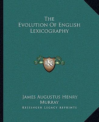 The Evolution of English Lexicography 1162693991 Book Cover