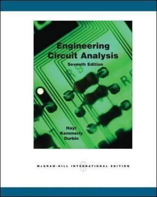 Engineering Circuit Analysis 0071109374 Book Cover