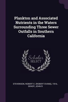 Plankton and Associated Nutrients in the Waters... 137814144X Book Cover