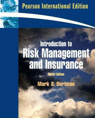 Introduction to Risk Management and Insurance 0136038727 Book Cover