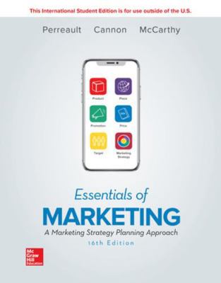 ESSENTIALS OF MARKETING 1260092127 Book Cover