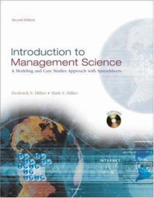 Introduction to Management Science w/ Student C... 0072833475 Book Cover