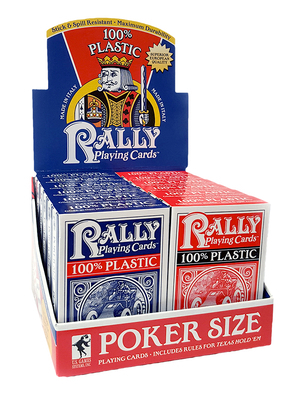 Rally Playing Cards 100% Plastic 1572815124 Book Cover