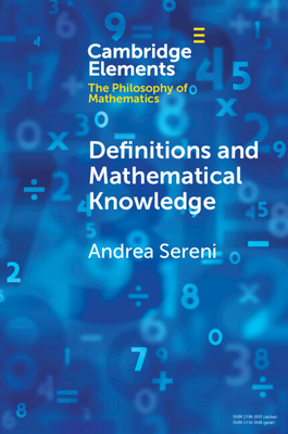 Definitions and Mathematical Knowledge 1009095994 Book Cover
