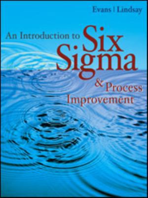 An Introduction to Six SIGMA and Process Improv... 032430076X Book Cover