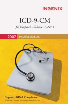 ICD-9-CM Professional for Hospitals, Vols 1, 2 ... 1563379147 Book Cover