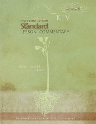 Large Print Edition KJV Standard Lesson Commentary [Large Print] 0784722587 Book Cover