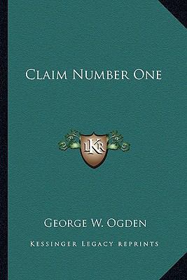Claim Number One 1162788615 Book Cover